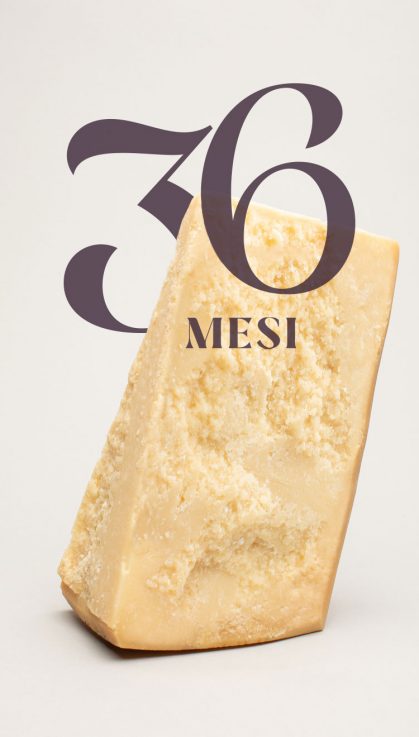 stagionatura 36 mesi